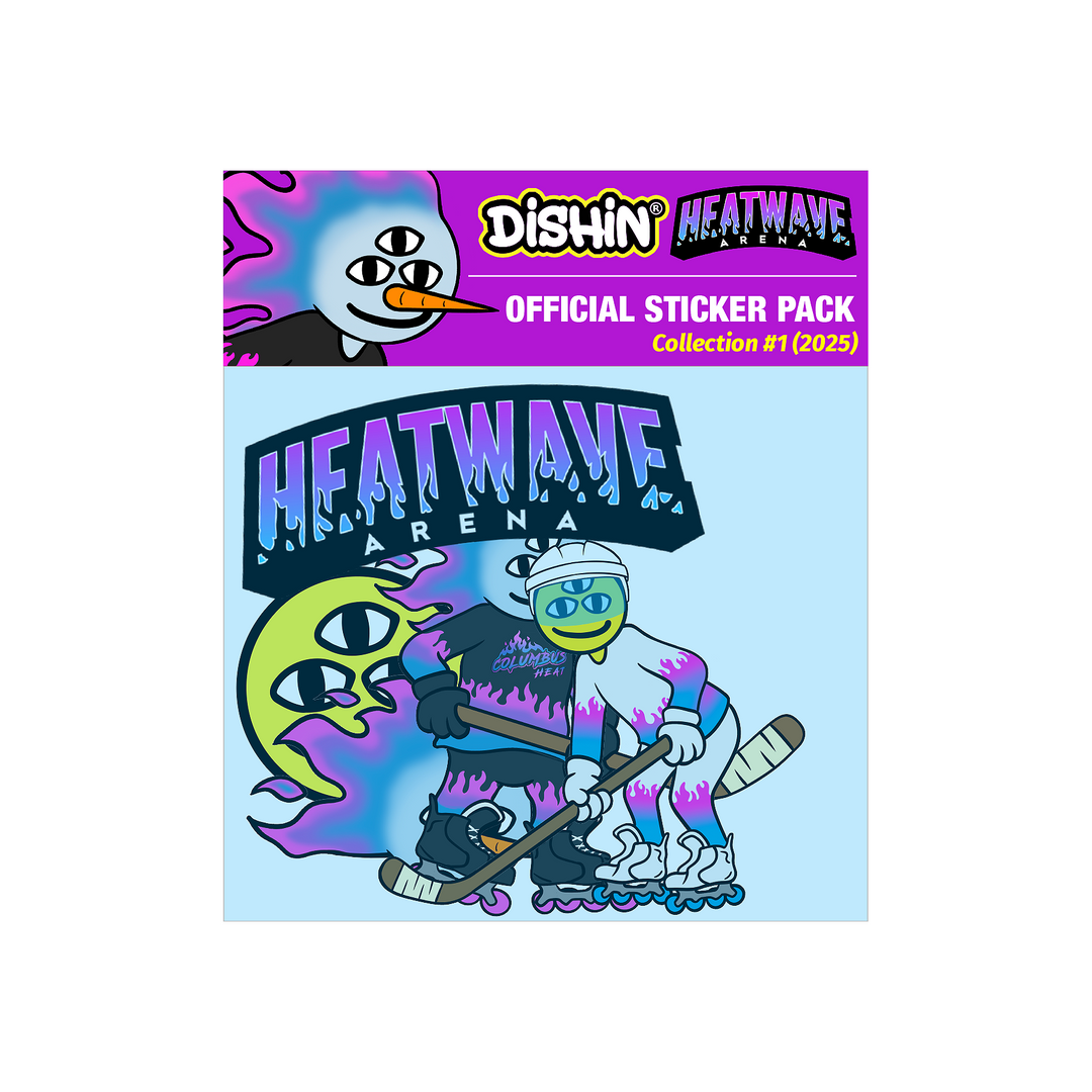 DISHIN Heatwave Sticker Pack – DISHIN®