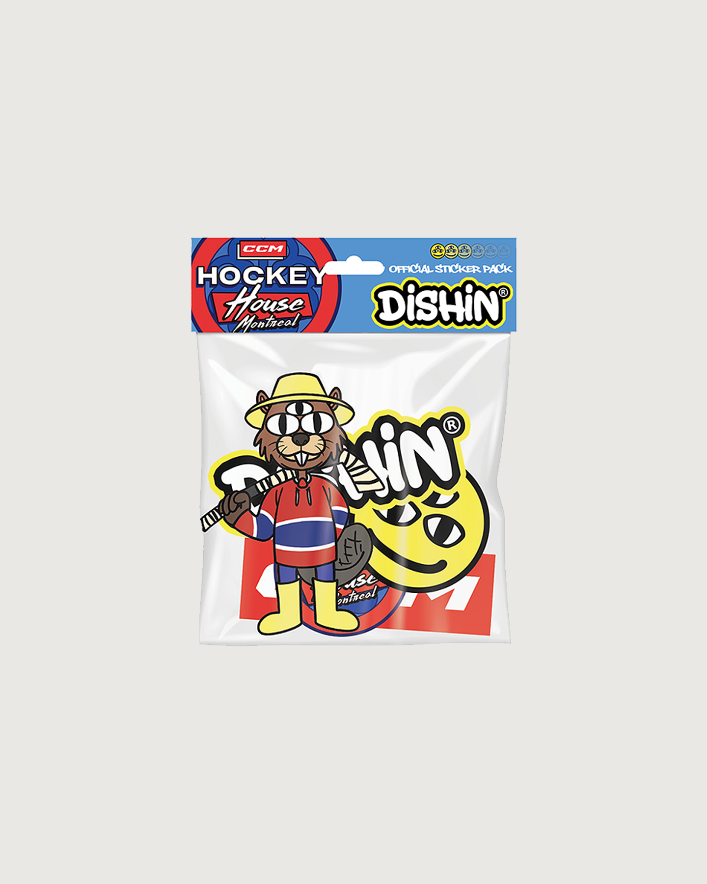 Ccm Sticker DISHIN® CCM Sticker Pack