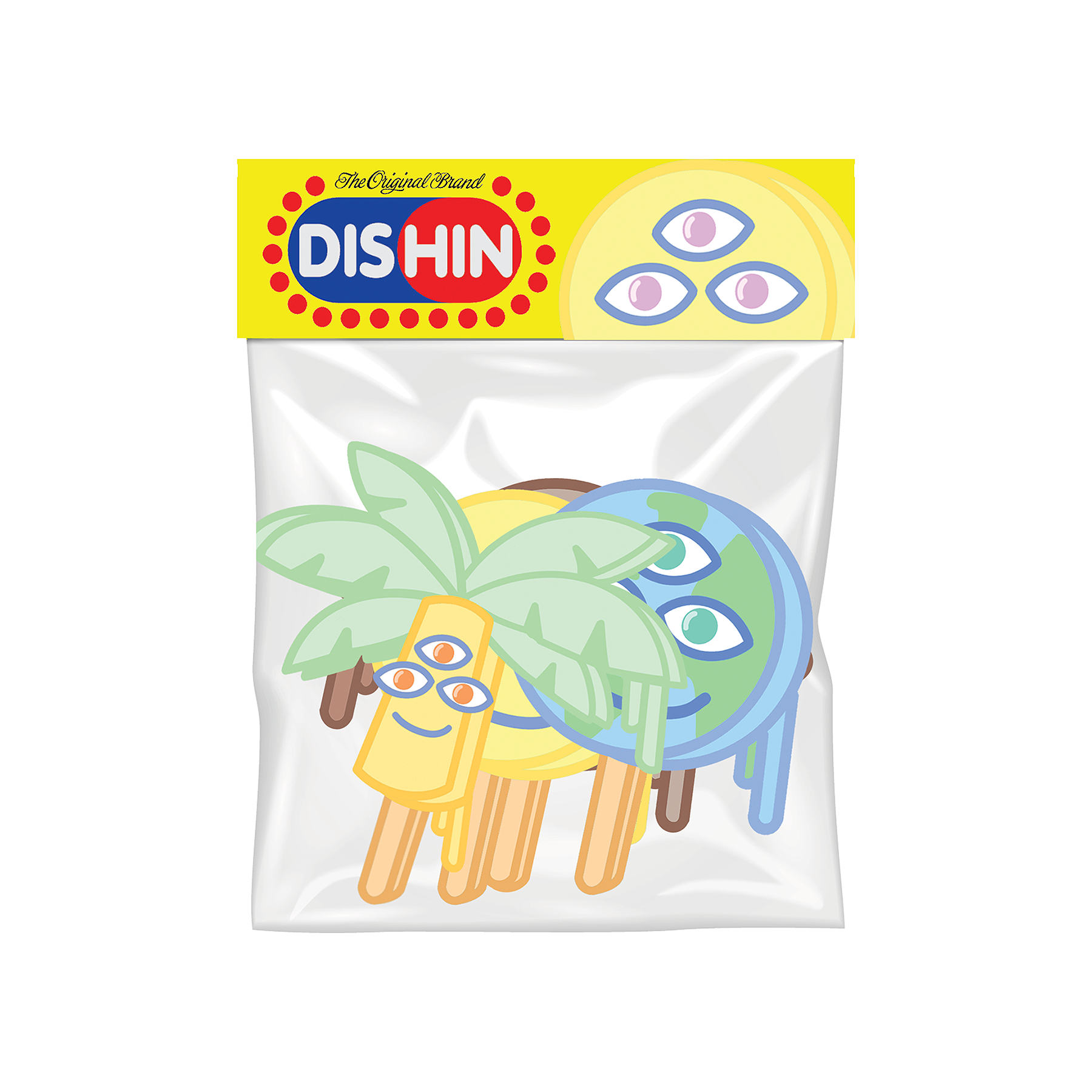 DISHIN® Melt Sticker Pack