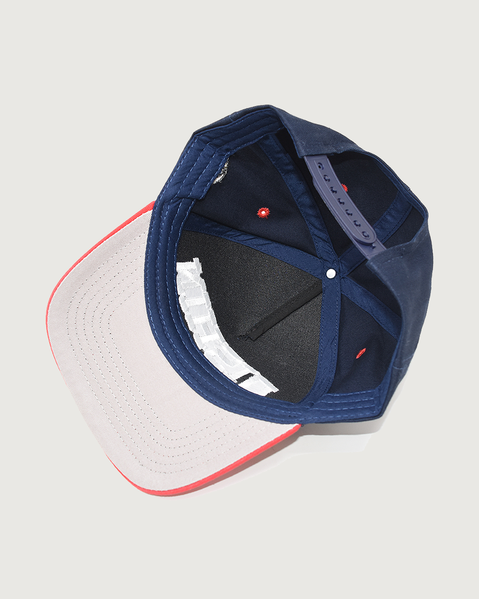 Dishin Hat (Navy/Red)